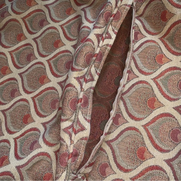 v i n t a g e :: 2 Mod MCM Textured Throw Pillows Midcentury Modern - Picture 5 of 11